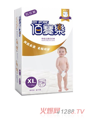 佰寶樂(lè)拉拉褲XL碼34片