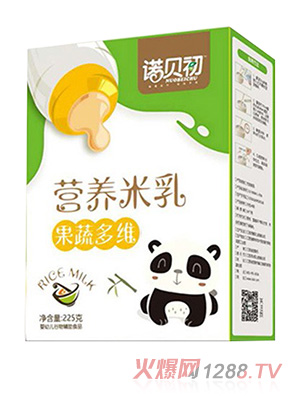 諾貝初營養(yǎng)米乳【果蔬多維】