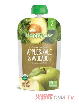 禧貝牛油果蘋果羽衣甘藍泥