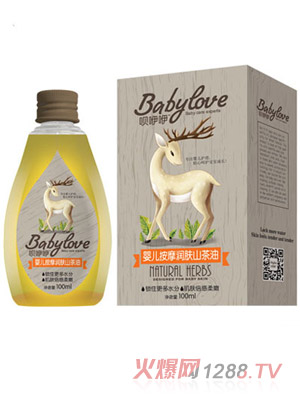 唄咿咿yinge按摩潤(rùn)膚山茶油