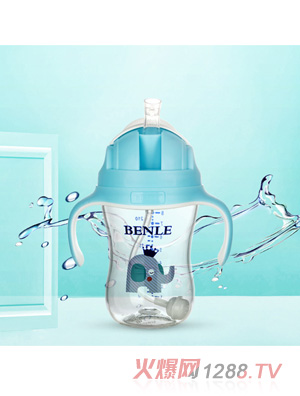BENLEؐ����(l��)�V�ڏ����ֱ�Tritan����ˮ��260ML�{(l��n)ɫ