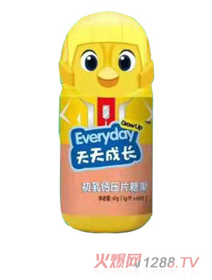 綠健園天天成長初乳鈣壓片糖果