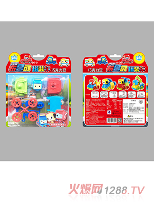 百變布魯可拼裝車(chē)巧克力豆