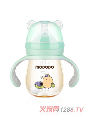 ����PPSU���ڿ�ͨ�б��Ԅ���ƿ(����ˮ��)210ML�{(l��n)ɫ