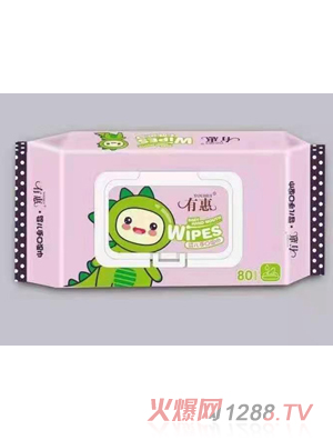 有惠yinge純水濕巾 80片
