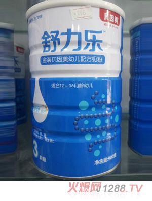 貝因美舒力樂(lè)金裝youe配方奶粉