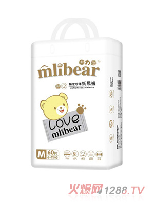 咪力熊紙尿褲m碼60片
