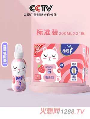 趣多星草莓乳酸菌果汁飲品 標(biāo)準(zhǔn)裝