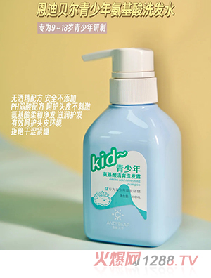 恩迪貝爾青少年氨基酸清爽洗發(fā)露
