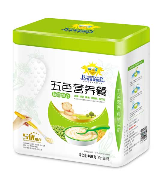金盾愛(ài)嬰綠糧組合五色營(yíng)養(yǎng)餐